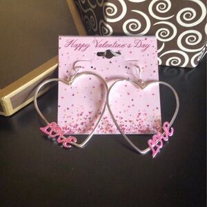 Heart-Shaped Love Earrings